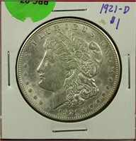 1921-D Morgan Dollar BU