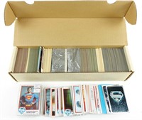 Indiana Jones, Superman & Moonraker Cards (1000s)