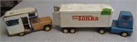 Tonka toy semi & camper