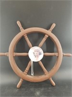 Small ship's wheel as featured in "Pirates of the