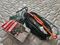 Extension Cords and outlet timer