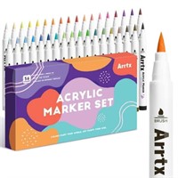 36 Colors  Arrtx 36 Colors Acrylic Paint Markers