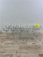 Lot of glassware