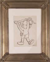 Original Drawing in the Manner of Kaws