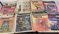 Group 50+ Computer User papers, vintage comic