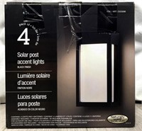 Naturally Solar Post Accent Lights *open Box
