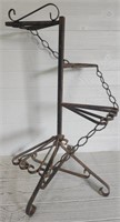 Vintage Iron Staircase Plant Holder