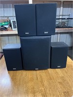 Yamaha Speakers & Sub Woofer
