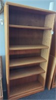 Book case/ display shelves - 5 adjustable shelves