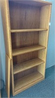 Book case/ display shelves - 5 adjustable shelves