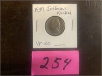 1939  Jefferson Nickel