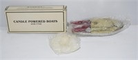 Candle Powered Tin Boats New in Box 5"