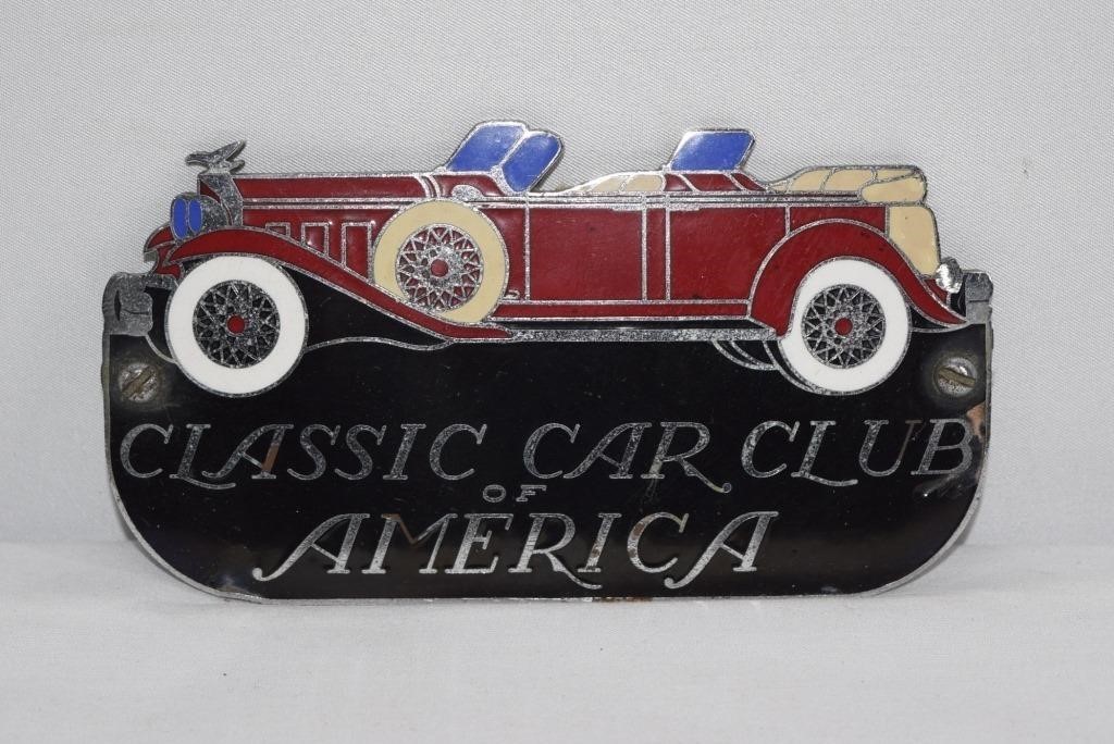 Classic Car Club of America Radiator Badge