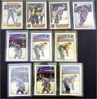 (10) WAYNE GRETZKY & MARIO LEMIEUX LOT