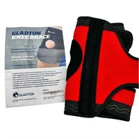 Gladton Knee Brace Red & Black Premium Support