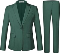 Kelyaa Women's 2 Piece Suit Notched Lapel One