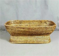 Oblong pedestal basket $99