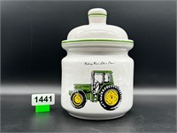 John Deere "Nothing Runs Like a Deere" Canister