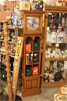 Grandmother Style, Wood Cased Floor Clock/Cabinet