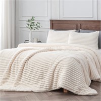 BEDELITE Fleece Queen Comforter Set