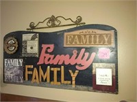 Family rustic wall art