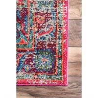7x11 Loughlam Pink Area Rug