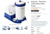P646  Bestway - Flowclear 2500 Gallon Filter Pump