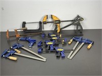 Assorted Small Clamps