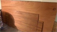 Assorted wood panel planks/wood pieces