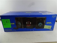 Groove Onn. CD Bluetooth Stereo System in Box (CD