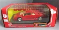 Burago 1987 1/24 Scale Ferrari F40 Diecast Metal