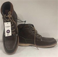 Goodfellow & Co men’s faux leather boots sz 11