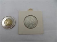 Piece Belgique 1953 silver