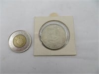 Piece Belgique 1950 silver