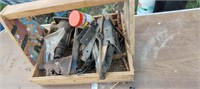 carpenter box with jacks, etc