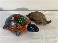 Mexico pottery turtle/handmade turtle