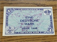 1948 GERMANY 1 EINE BANK NOTE