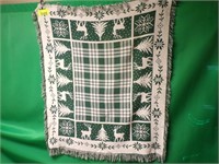 Christmas Patterned Throw Blanket
