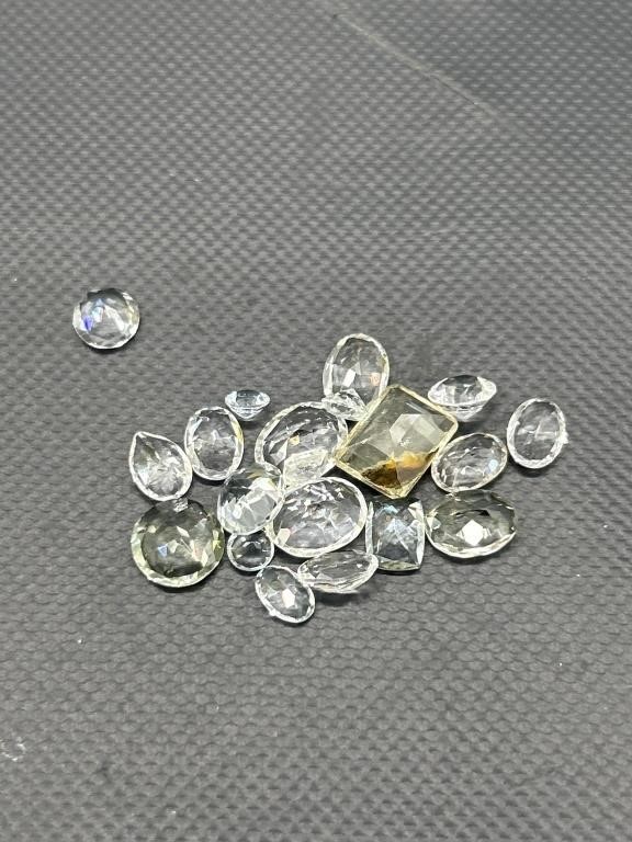 Lolite and Crystal Loose Gemstones