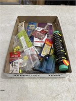Flat of Misc Fishing Tackle