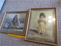 2 Indian Themed Prints - 1 by Velmiller (Print