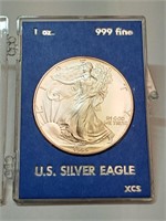 OF)  UNC 1995 1 oz American Silver eagle 999 fine