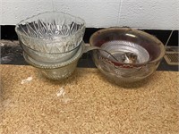 Lot of Punch Bowls