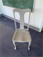 Grey Wooden Chair