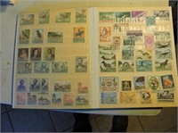 Book of stamps, large quantity of stamps