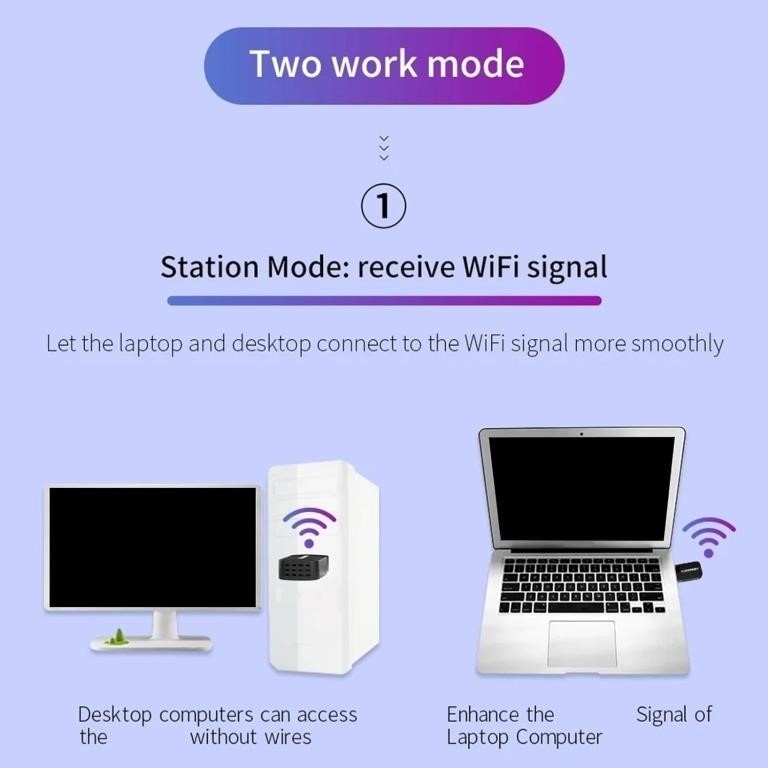 (N) USB3.0 Wifi Dongle CF812AC USB WiFi Adapter 13