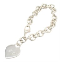 Tiffany & Co "Return To" Heart Engraved Necklace