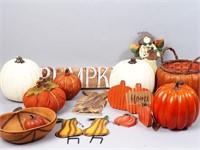 Fall Pumpkin Decor