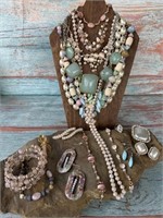 Patsy Pearl Costume Jewelry Set