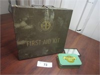 Vintage First Aid Kit and Snake Bite Kit